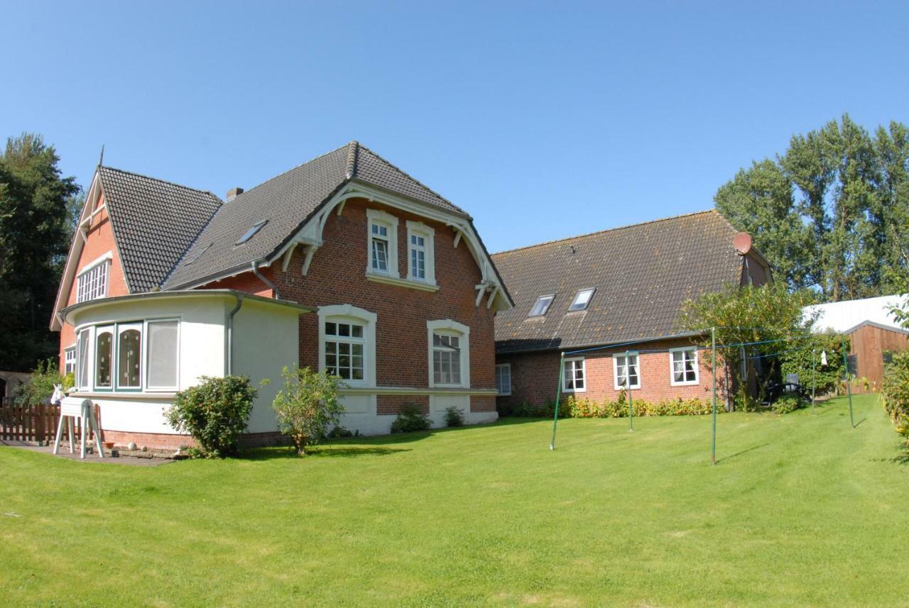 Hof Olde Warft Apartment Oldenswort ภายนอก รูปภาพ